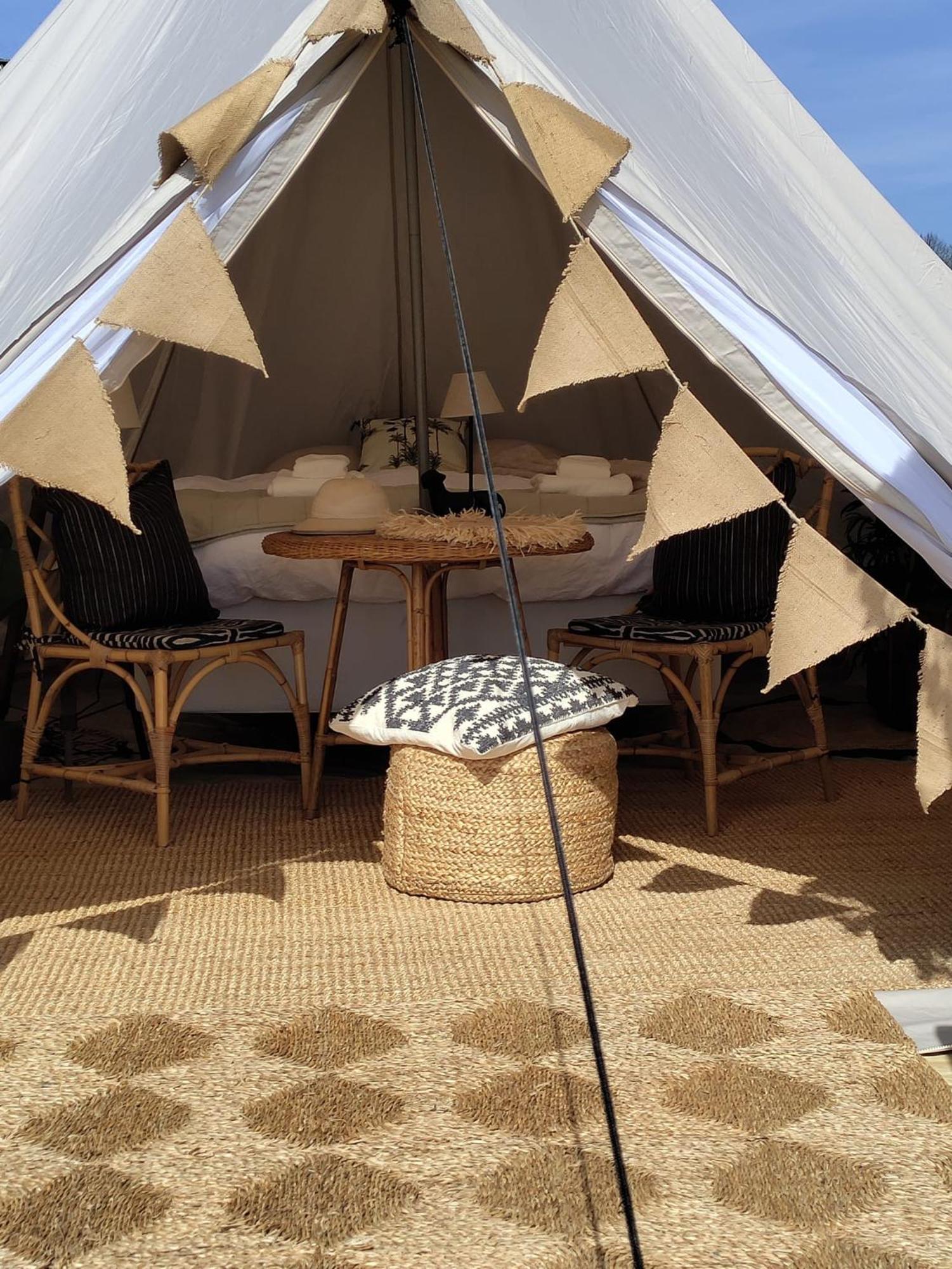 יסטאד Luxury Tent With Restroom And Shower, Close To The Beach מראה חיצוני תמונה